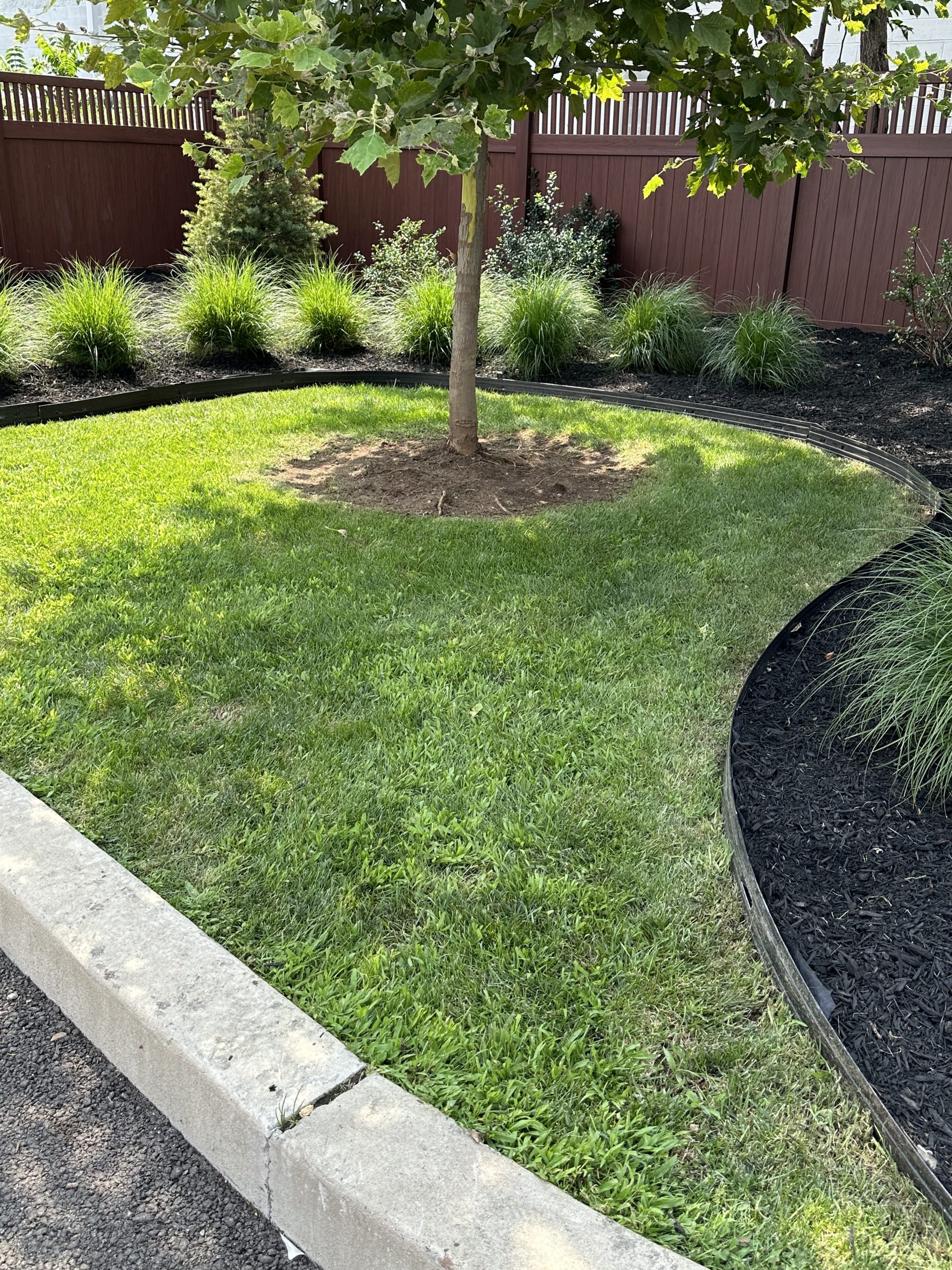 landscaping howell nj project with clean outdoor maintenance